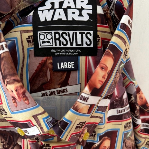 Collectible Star Wars Character Print Shirt - Multicolor - Picture 3 of 3